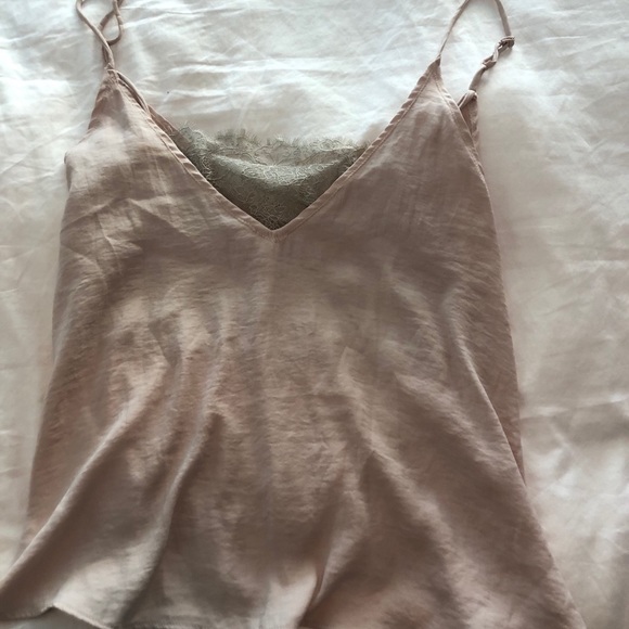 Free people tan cream lace tank top XS - Picture 4 of 6